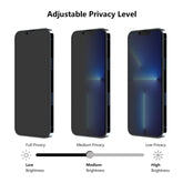 ENKAY Hat-Prince Full Coverage Anti-drop Privacy Screen Protector Anti-spy Tempered Glass Film, For iPhone 13 mini (1 PC), For iPhone 13 / 13 Pro (1 PC), For iPhone 13 Pro Max(1 PC)